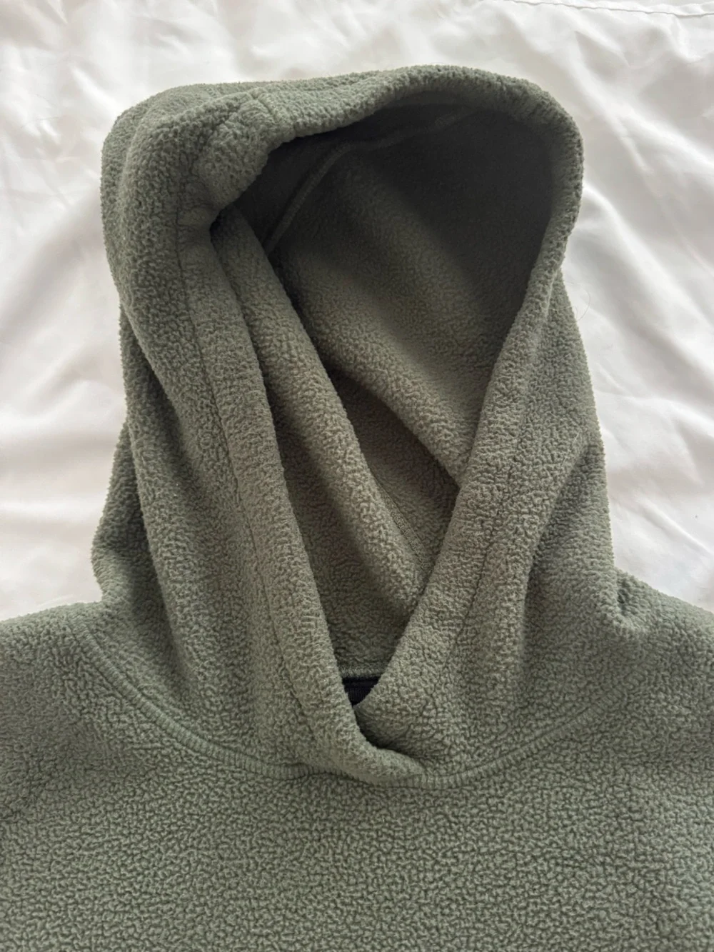North Face Green Fleece Pullover